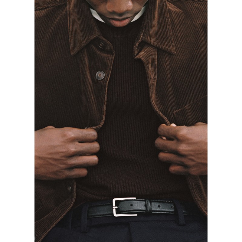 Cinturón 100% piel abatanada