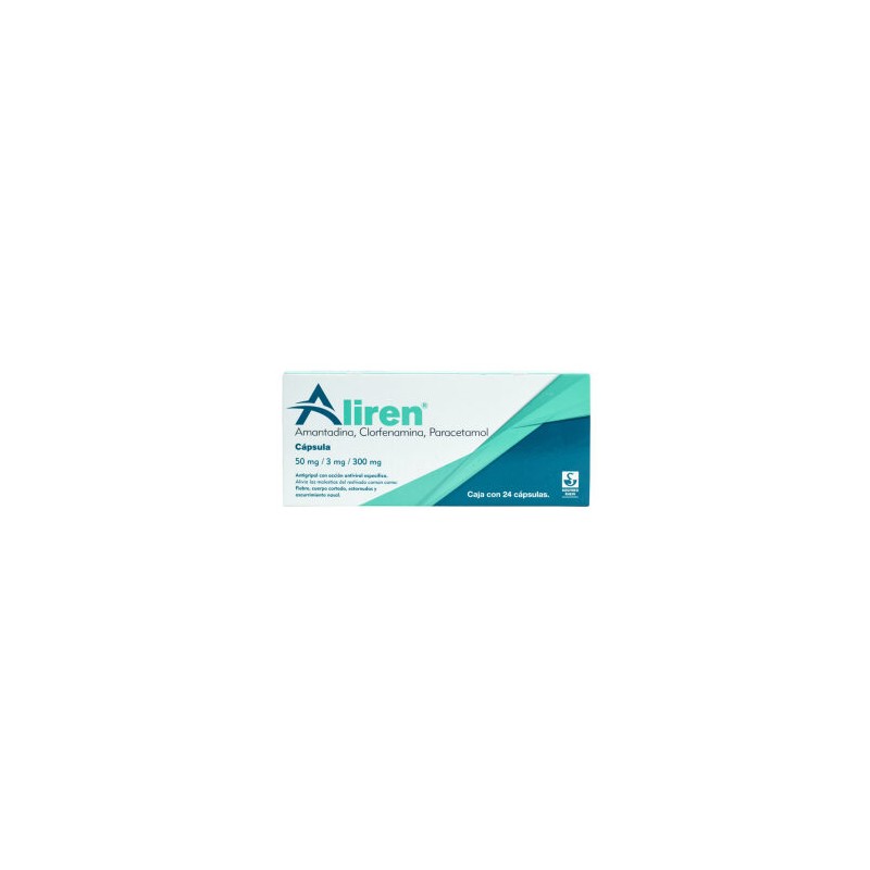 ALIREN 50/3/300MG CAP C/24