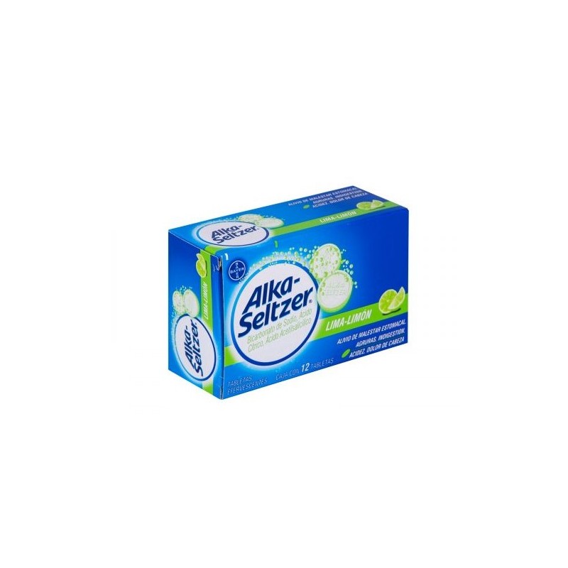 ALKA SELTZER LIMA-LIMON TAB C/12