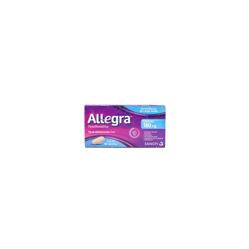 ALLEGRA 180MG CPR C/10
