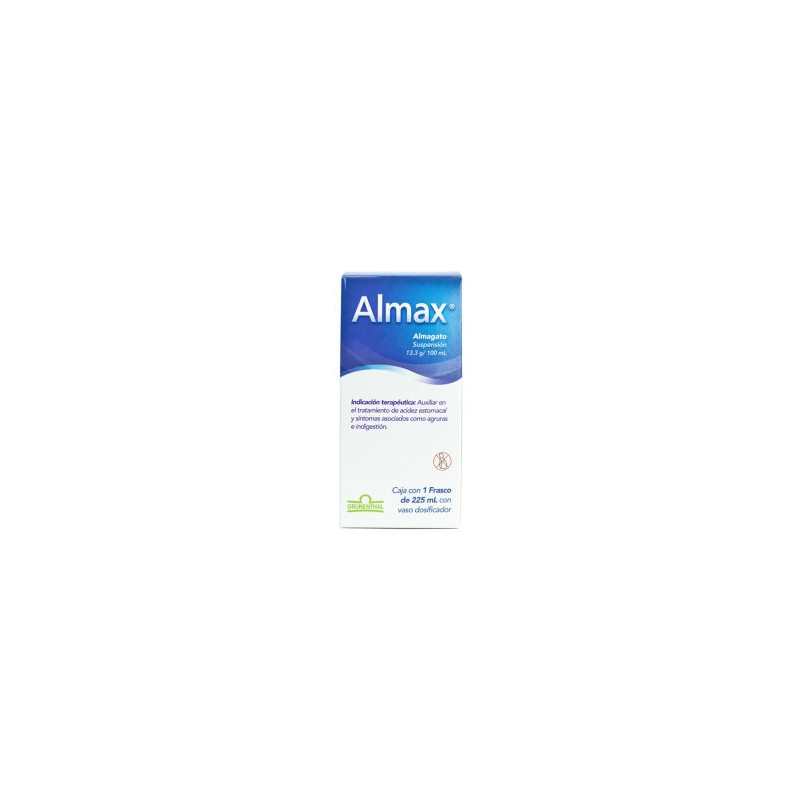 ALMAX SUSP 225ML 1G/7.5ML