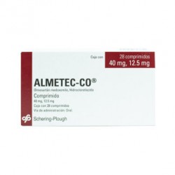ALMETEC-CO 40/12.5MG CPR C/28