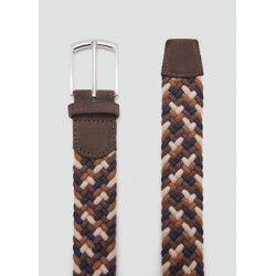 Cinturón elástico trenzado colores