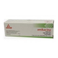 AMIKAC 500MG 1AMP 2ML PLAST