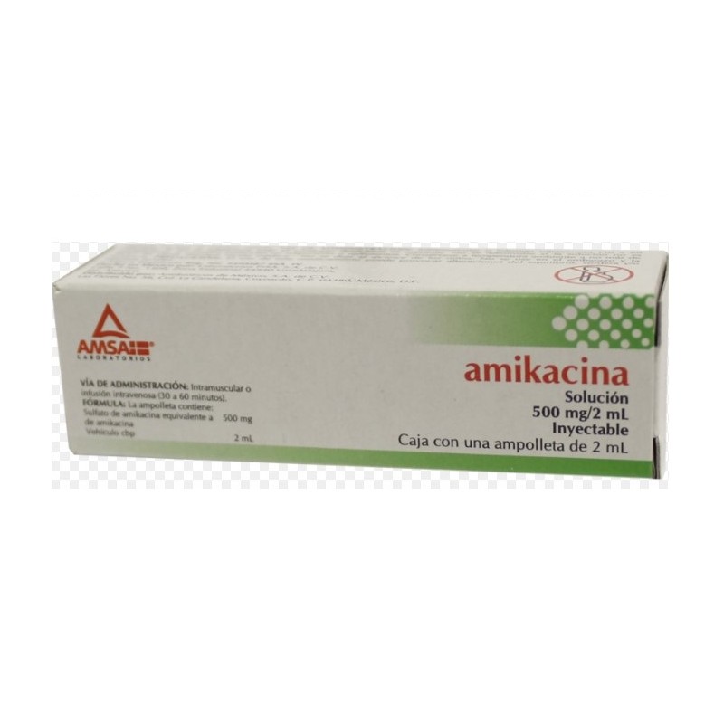 AMIKAC 500MG 1AMP 2ML PLAST