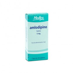 AMLODIPINO 5MG TAB C/30