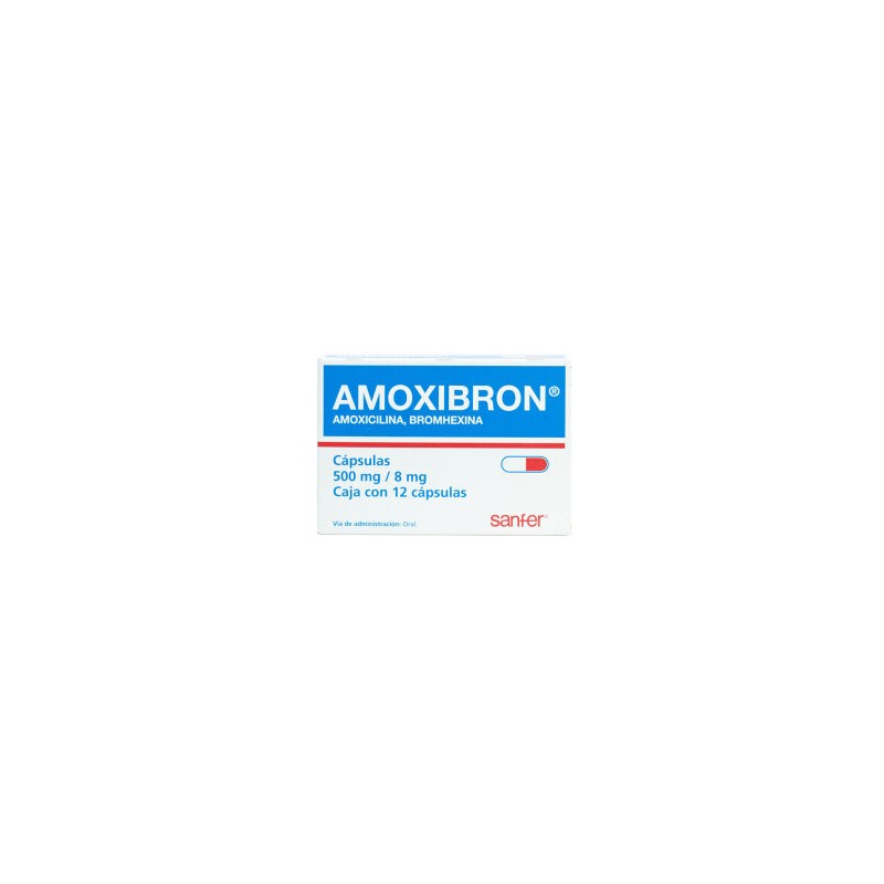 AMOXIBRON 500MG CAP C/12