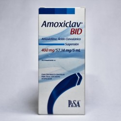 AMOXICLAV BID 400MG/57.14MG/5ML SUSP