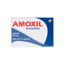 AMOXIL 500MG CAP C/12