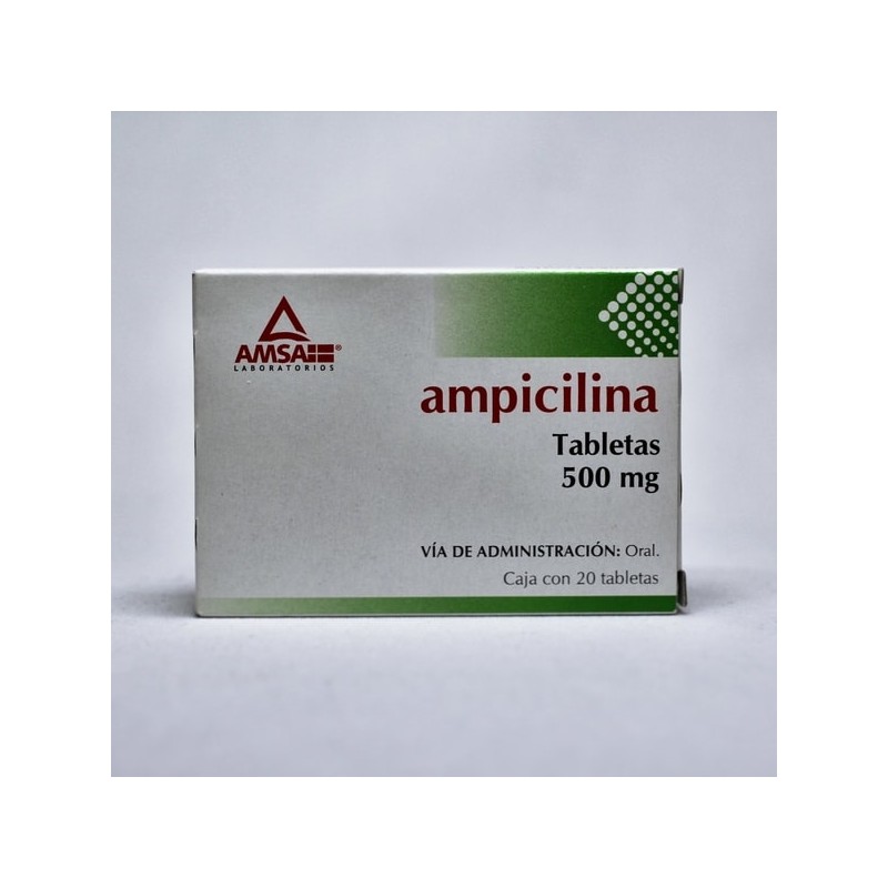 AMPICILINA 500MG C/20TAB