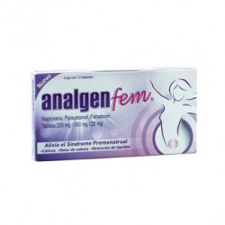 ANALGEN FEM 220/300/25MG TAB C/12