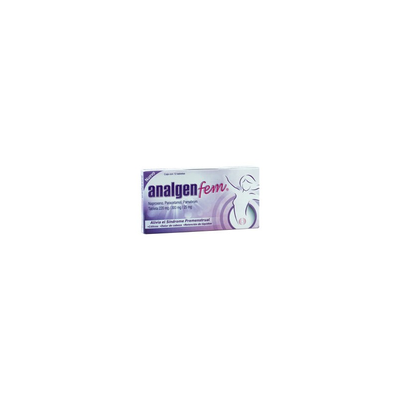 ANALGEN FEM 220/300/25MG TAB C/12