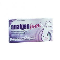 ANALGEN FEM 220/300/25MG TAB C/12