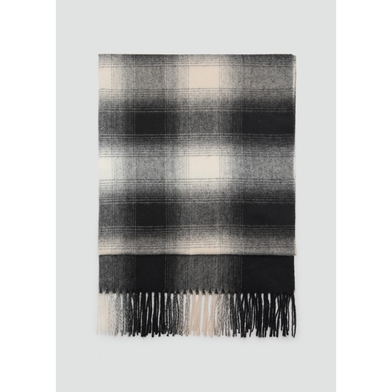 Bufanda cuadros franela