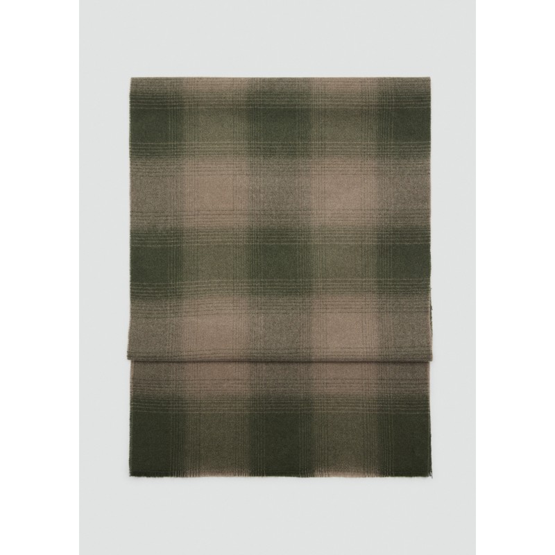 Bufanda cuadros franela