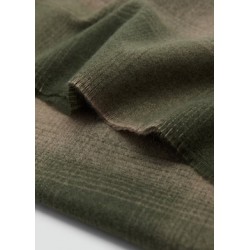 Bufanda cuadros franela