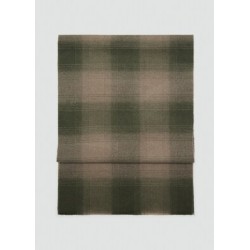 Bufanda cuadros franela