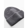 Gorro punto mezcla lana