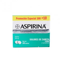 ASPIRINA 500MG TAB C/100