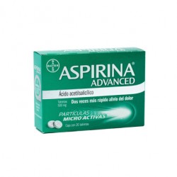 ASPIRINA ADVANCED 500MG TAB C/20