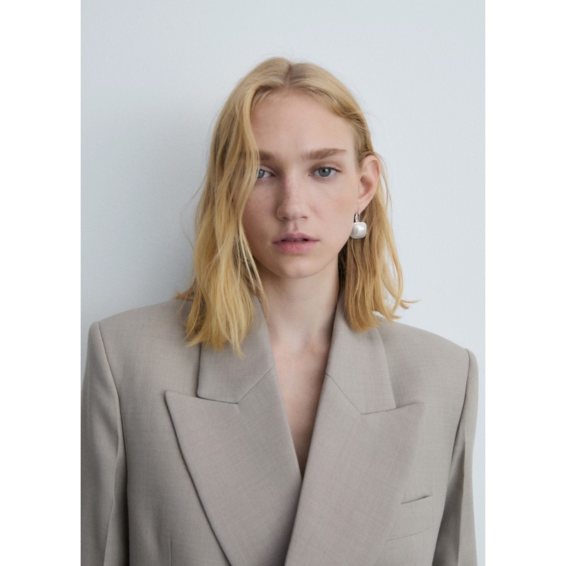 Pendientes geométricos abalorios