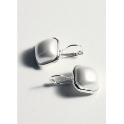 Pendientes geométricos abalorios