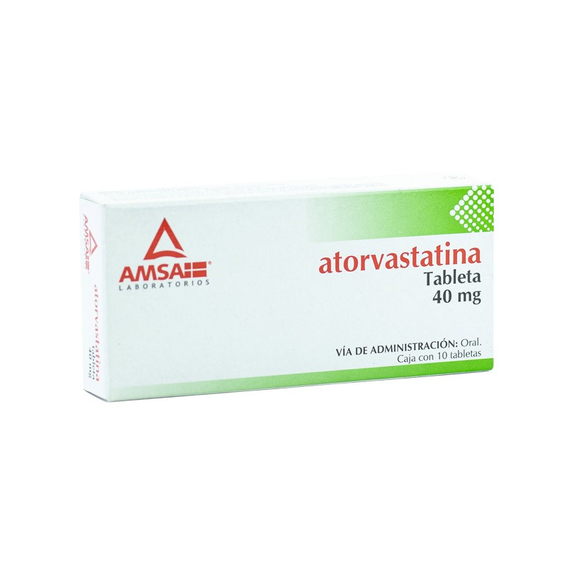ATORVASTATINA 40MG TAB C/10
