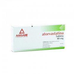 ATORVASTATINA 40MG TAB C/10