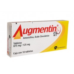 AUGMENTIN 12H 875MG TAB C/10