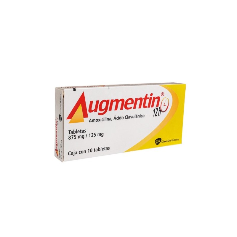 AUGMENTIN 12H 875MG TAB C/10