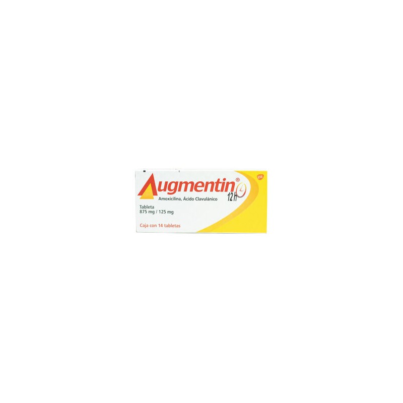 AUGMENTIN 12H 875MG TAB C/14