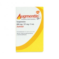 AUGMENTIN 12H JR 400MG SUSP 60ML