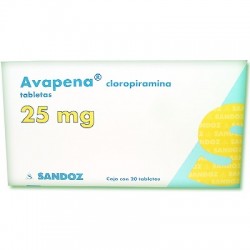 AVAPENA 25MG TAB C/20