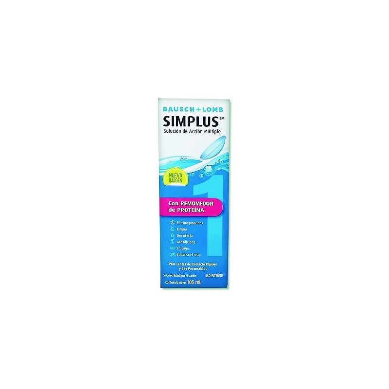 BAUSCH L SIMPLUS 105ML.