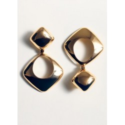 Pendientes colgantes geométricos