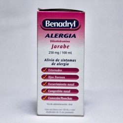 BENADRYL 0.25 G JBE 120 ML ALERGIA