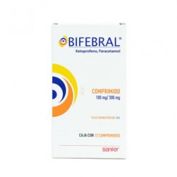 BIFEBRAL 100/300MG CPR C/12