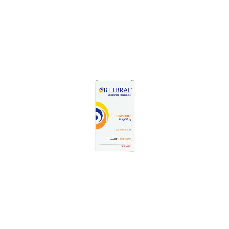 BIFEBRAL 100/300MG CPR C/12
