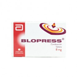 BLOPRESS 8MG TAB C/14