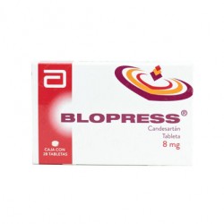 BLOPRESS 8MG TAB C/28