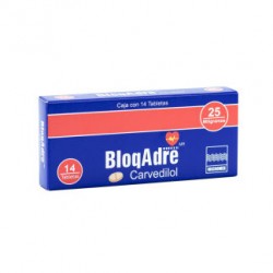 BLOQADRE 25MG TAB C/14