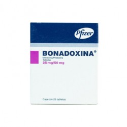 BONADOXINA 25/50MG TAB C/25