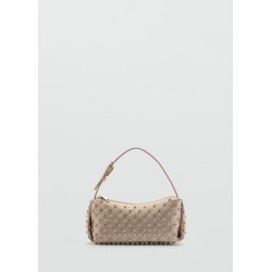 Bolso hombro abalorios