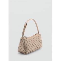 Bolso hombro abalorios