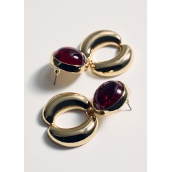 Pendientes abalorios colgantes