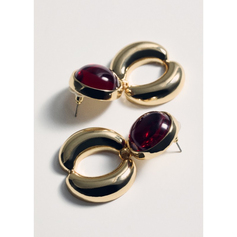 Pendientes abalorios colgantes