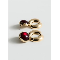 Pendientes abalorios colgantes