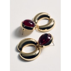 Pendientes abalorios colgantes