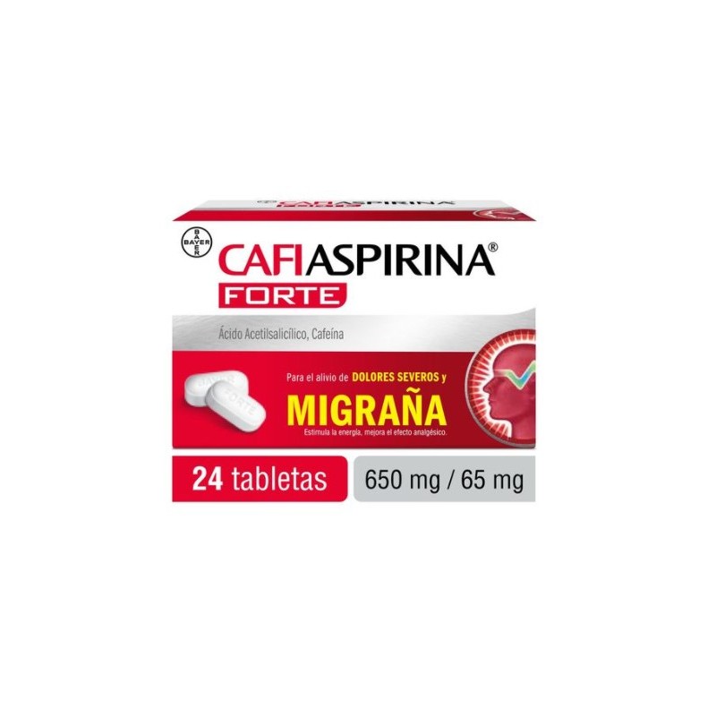 CAFIASPIRINA FORTE 650MG/65MG C/24