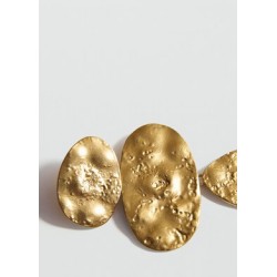 Pendientes largos textura